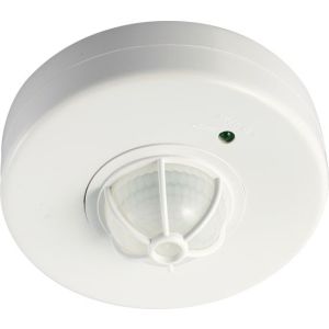 Датчик движения PMS-IR 024 1200Вт 360град. 2-6м IP20 WH JazzWay 5012974