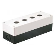 Корпус КП 104 4-м бел. для кнопок IEK BKP10-4-K01