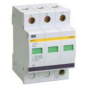 Ограничитель перенапряжения ОПС1-C 3P IEK MOP20-3-C