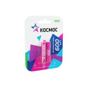 Аккумулятор AAA/R03 600мА.ч Ni-MH (блист.2шт) КОСМОС KOCR03NIMH(600MAH)