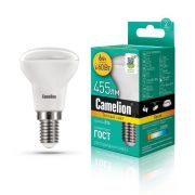 Лампа светодиодная LED6 R50/830/E14 6Вт рефлектор матовая 3000К тепл. бел. E14 455лм 170-265В Camelion 11658