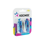 Элемент питания алкалиновый AA/LR6 BP-4 (блист.4шт) КОСМОС KOCLR64BL_classic