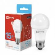 Лампа светодиодная LED-A60-VC 15Вт грушевидная 6500К холод. бел. E27 1430лм 230В IN HOME 4690612020280