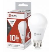 Лампа светодиодная низковольтная LED-MO-PRO 10Вт грушевидная матовая 4000К нейтр. бел. E27 900лм 12-48В IN HOME 4690612038032