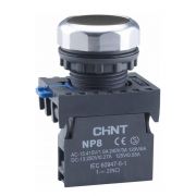 Кнопка управления NP8-10BN/2 без подсветки черн. 1НО IP65 (R) CHINT 578647