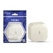 Переключатель 1-кл. ОП Frea 10А IP20 250В АБС-пластик беж. TOKOV ELECTRIC TKE-FR-P1-C02