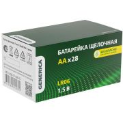 Элемент питания алкалиновый AA/LR6 Alkaline бокс (уп.28шт) GENERICA ABT-LR06-ST-B28-G